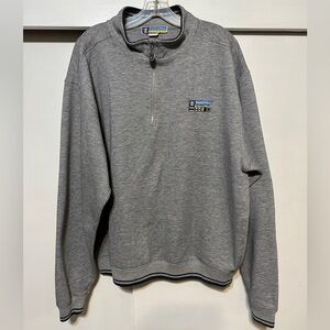 Royal Caribbean international Gray quarter zip Men's Sweatshirt size L/XL